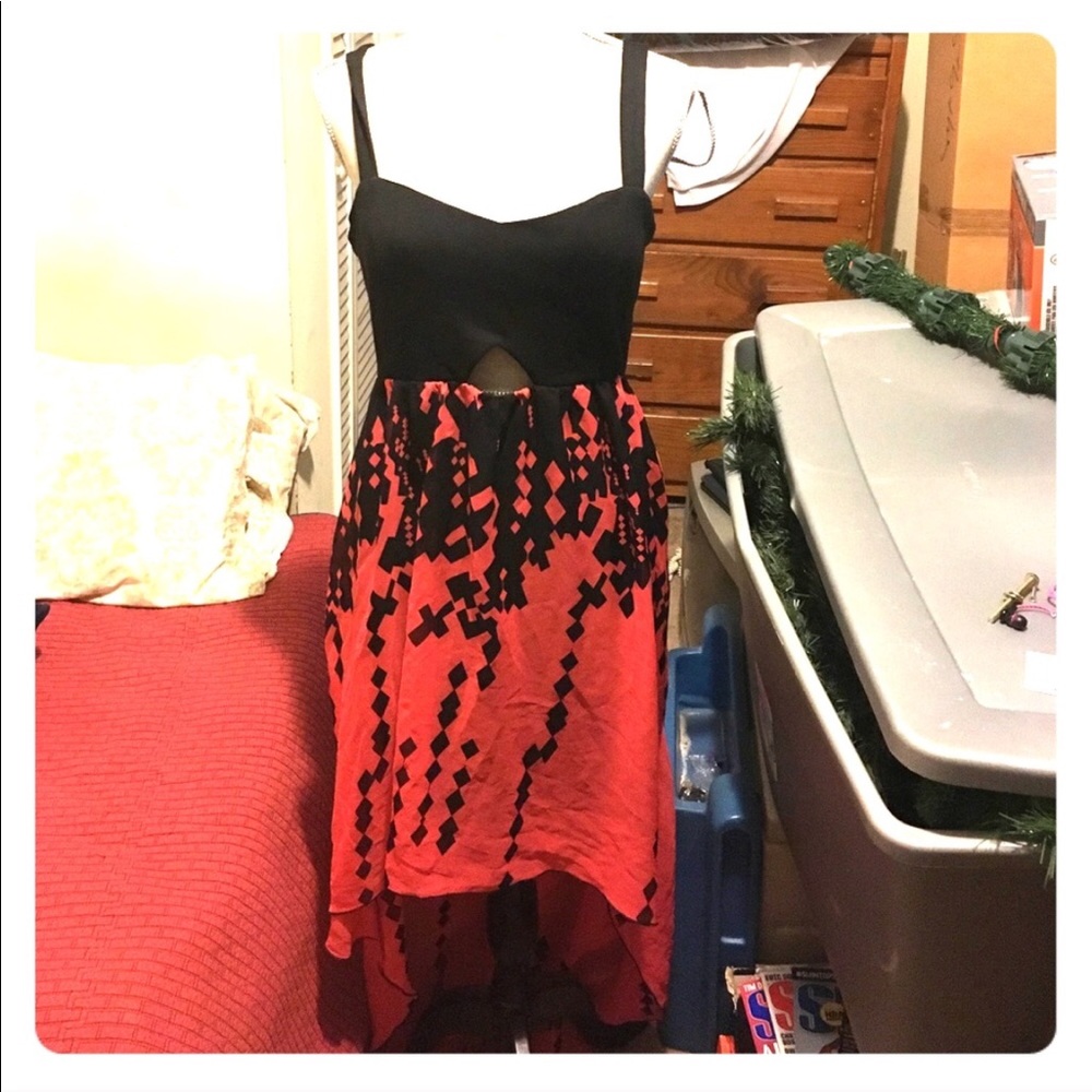 Charlotte Russe Strappy Cut Out Dress